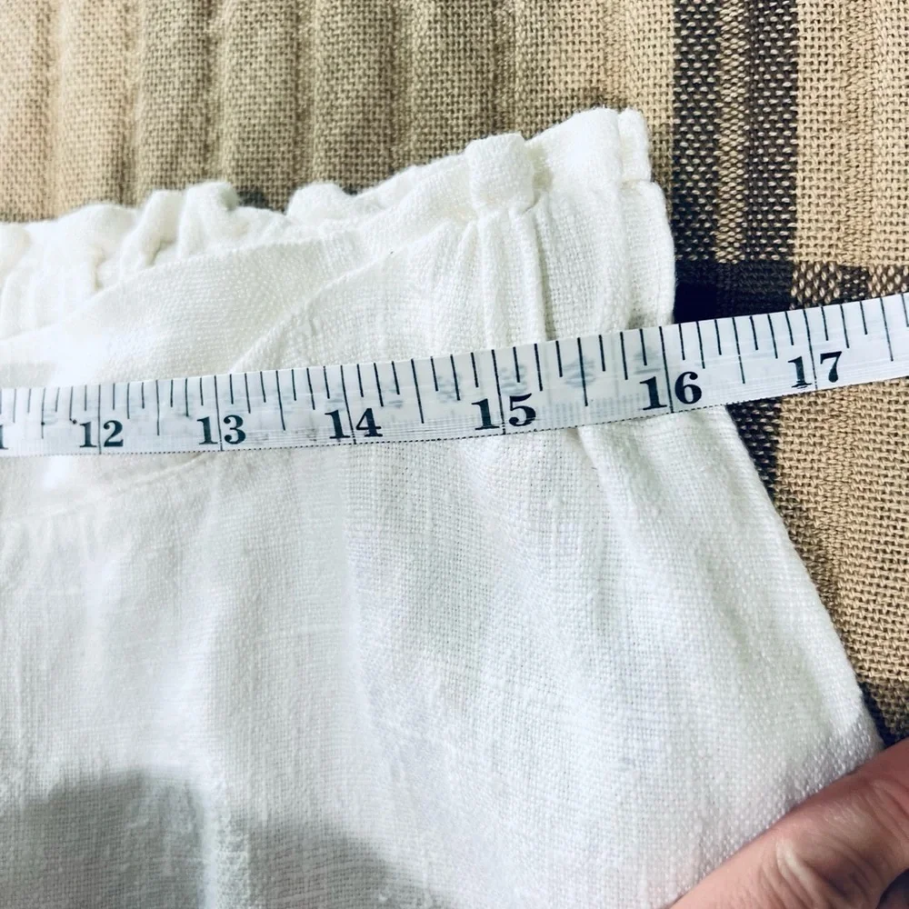 Nannette Keller 100% Linen skirt size 1X Bohemain , wester , beach day etc